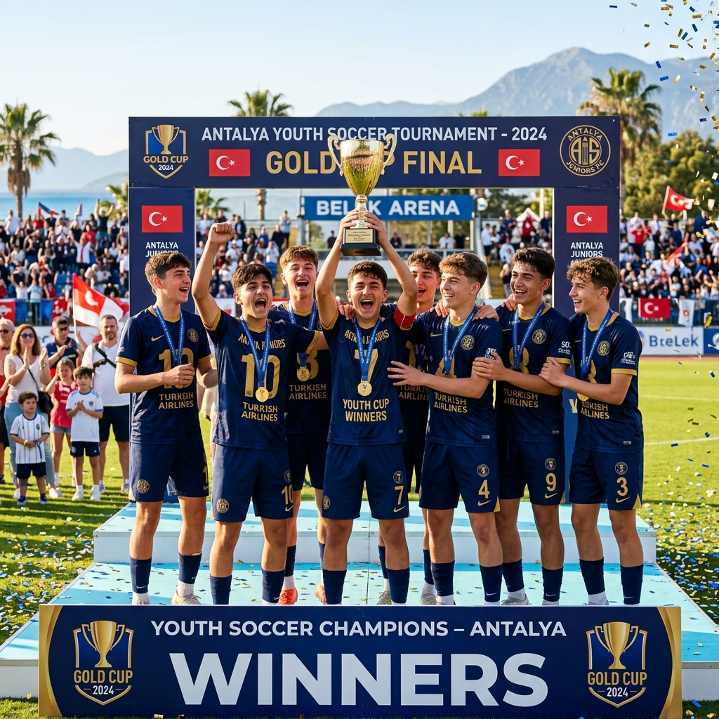 Yıldızlar Cup U16 Gençlik Futbol Turnuvası Antalya'da Gerçekleşti
